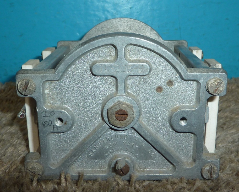 Hammarlund TC-225-B Variable Tuning Capacitor 20-80pf