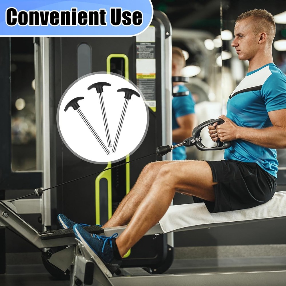 3pcs Weight Stack Pin, Gym Pins for Stack,Weight Lifting Black