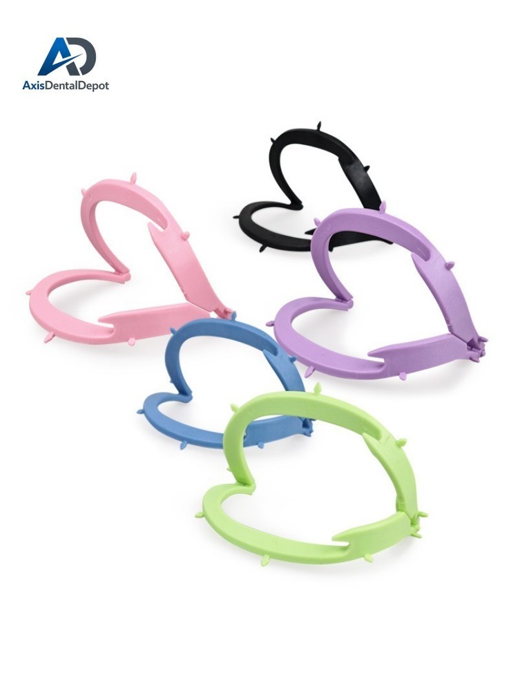 Dental Rubber Dam Sheet Frame Bracket Light Plastic/Foldable Frames Tool Bracket