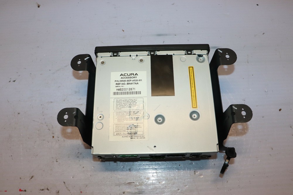 2007-2008 Acura TL GPS Navigation DVD ROM Driver
