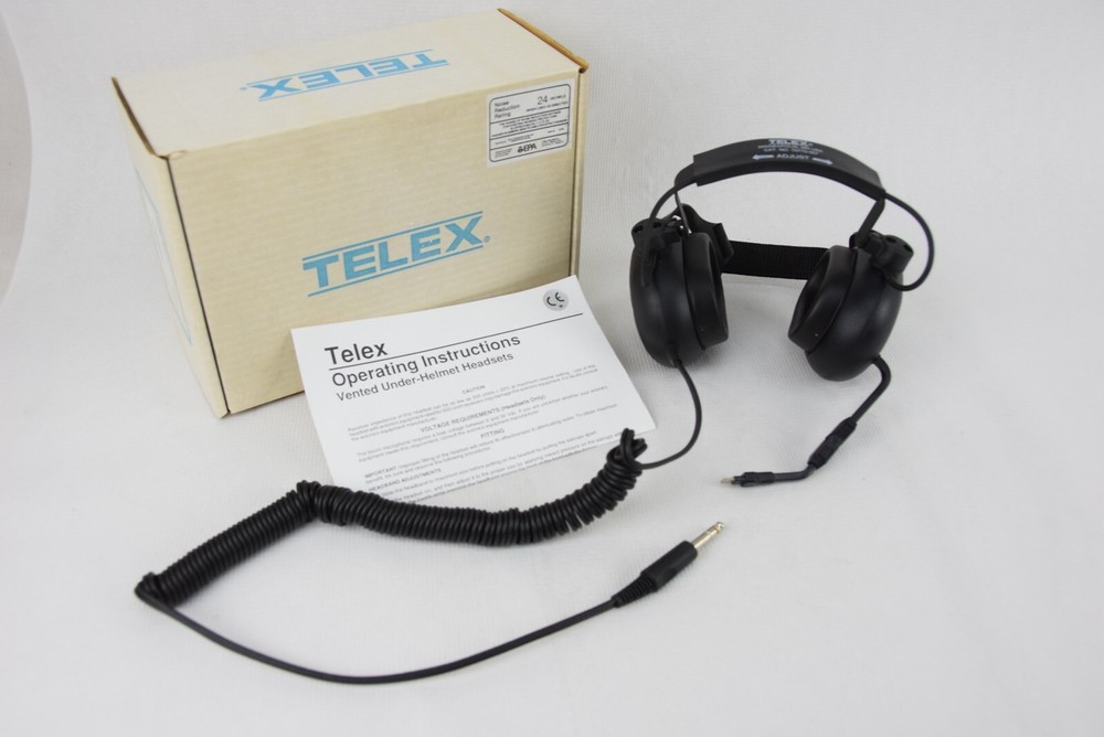 Telex 70770-007 Duel Ear Headset NO MIC