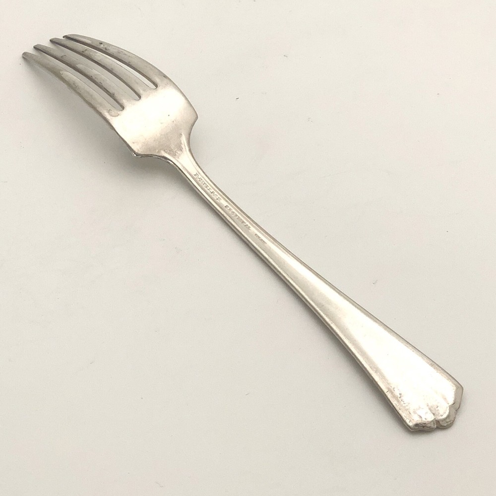 Wallace Hudson Silverplate Dinner Fork Flatware Silverware 7 1/2