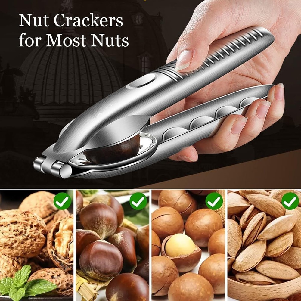 Nutcracker Chestnut Opener, 304 Stainless Steel Cutter Tool...