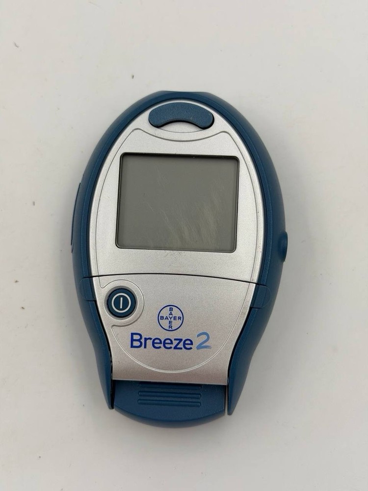 Bayer Breeze 2 Blood Glucose Meter w/ Case