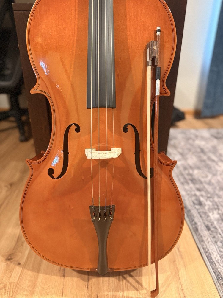 Brand New Full Size Cello Set With Case And Bow