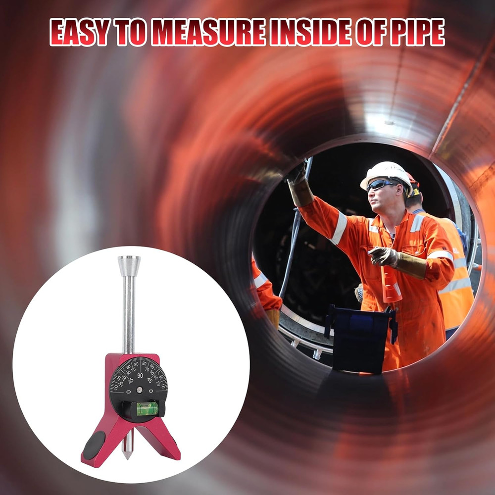 Pipe Center Finder, Pipefitter Tools W/Centering Head, Pipe Fitting Tools Center