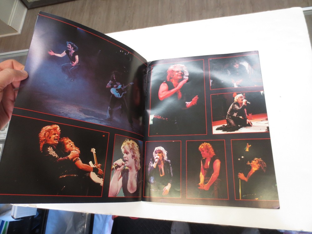 Ozzy Osbourne & Jake E. Lee Autographed Bark At The Moon World Tour 1984 Program