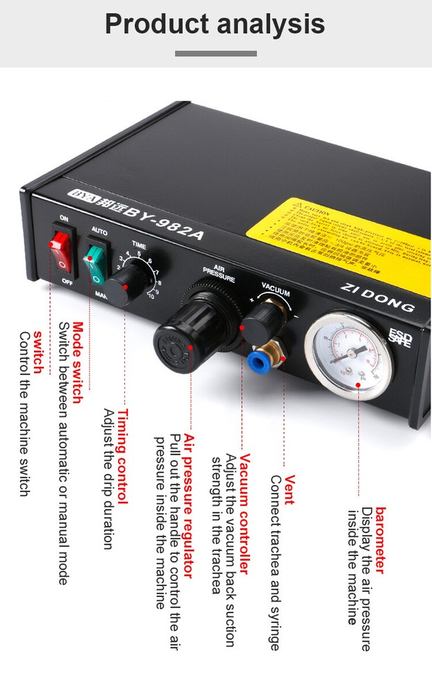 Automatic Digital Display Timed Quantitative Glue Filling Machine Glue Dispenser