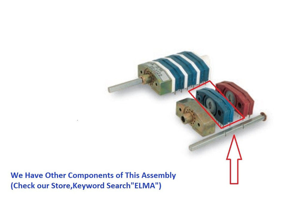SELECTOR SWITCH, 4217-03 , ELMA, Switch housing, shorting