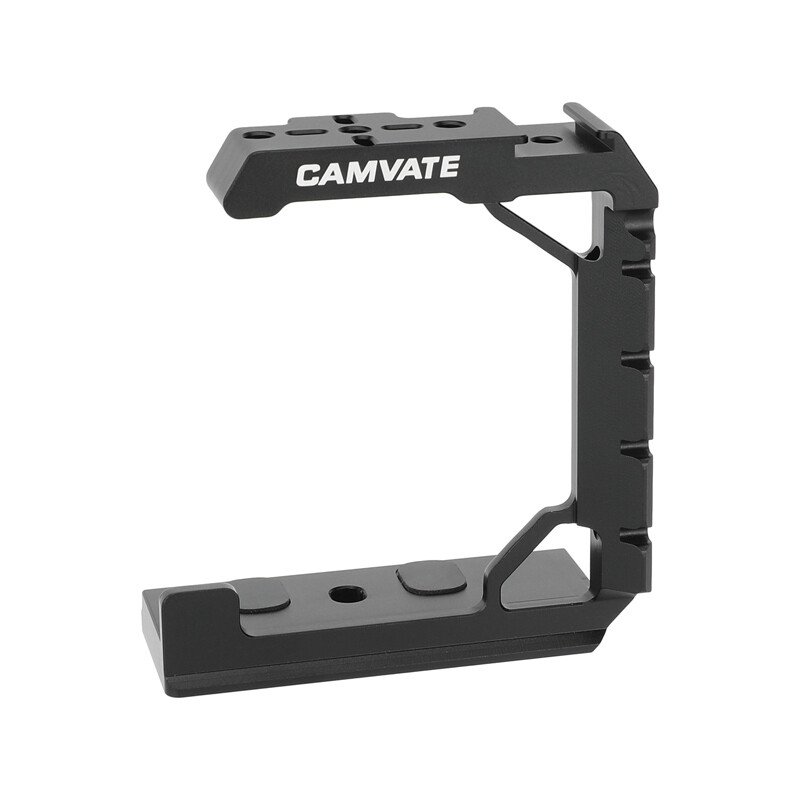 Half Camera Cage Protective Frame with Arca-Type Base & Shoe Mount for Sony A1