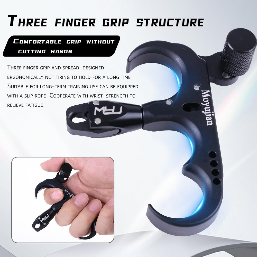 Compound Bow Release,Archery Release Aids, 360 ° Rotatable Mechanized Aesth
