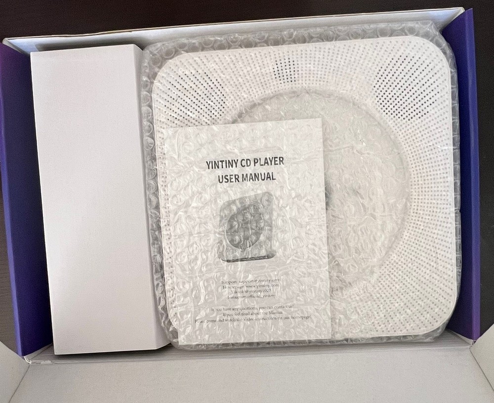 Portable Bluetooth Speaker, USB/CD Player multi model wall mount remote control