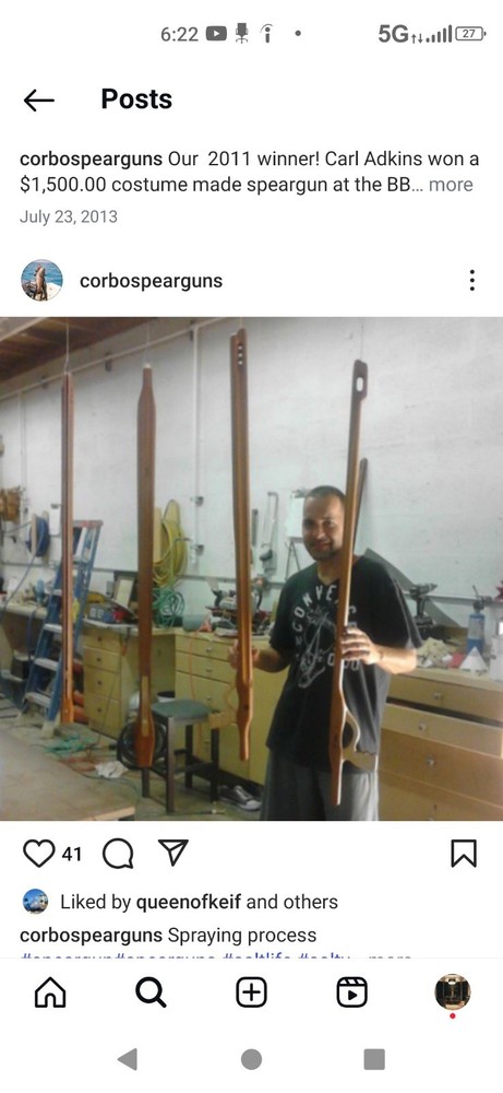 Corbospearguns:Custom Made Solid Wood