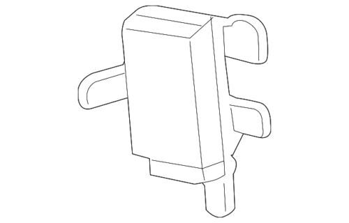 Genuine Ford 2003 Explorer Sport Side Sensor Control Module 3L2Z-14B321-AA