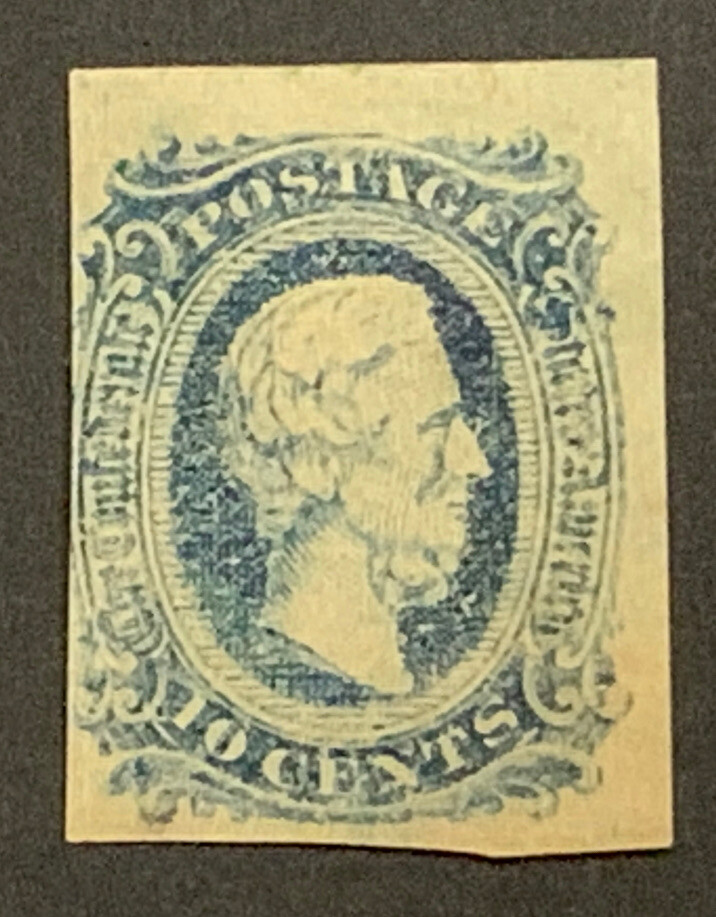 Travelstamps: US Stamps CONFEDERATE CSA SCOTT #11 MINT SOME OG HINGED