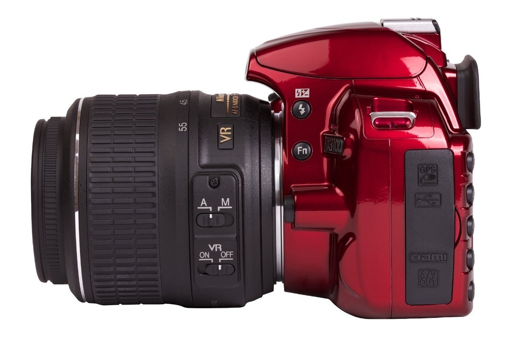 Nikon D3100 Digital Camera 14.20million Pixel Red Active D-Lighting Technology