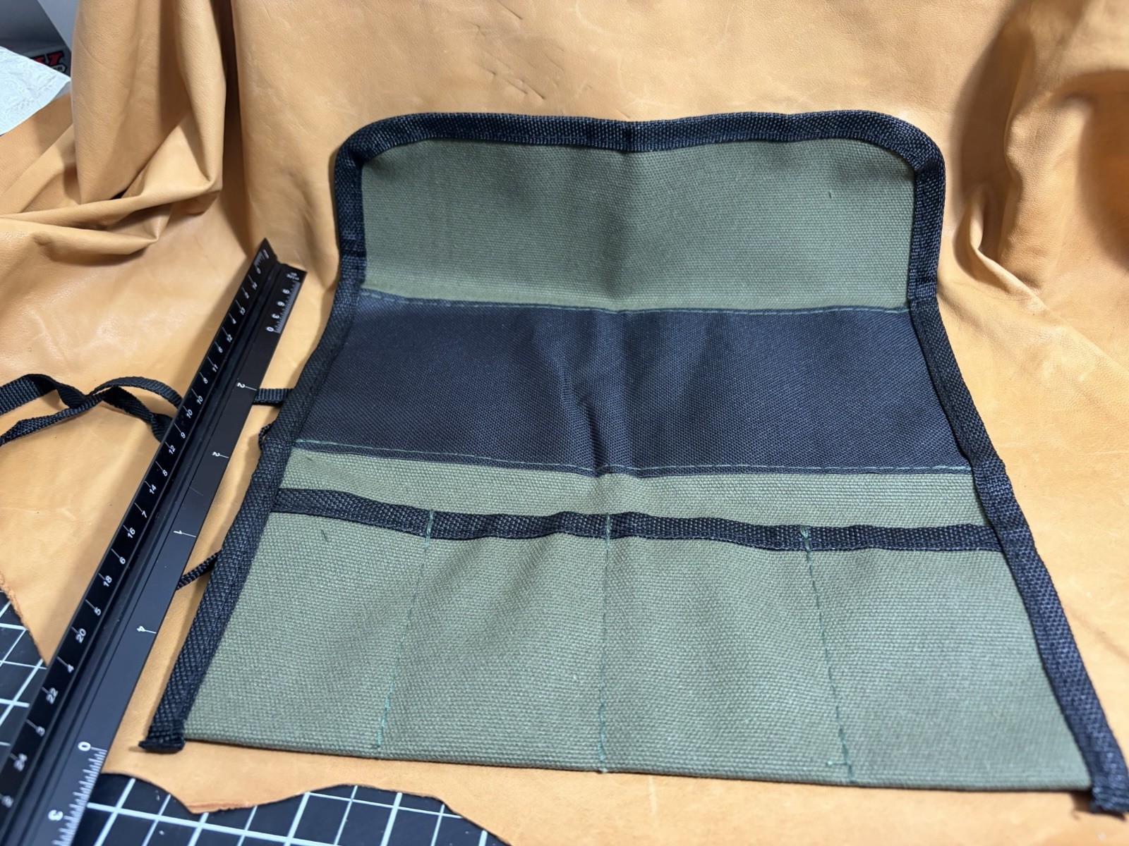 Canvas Tool Or Knife Roll