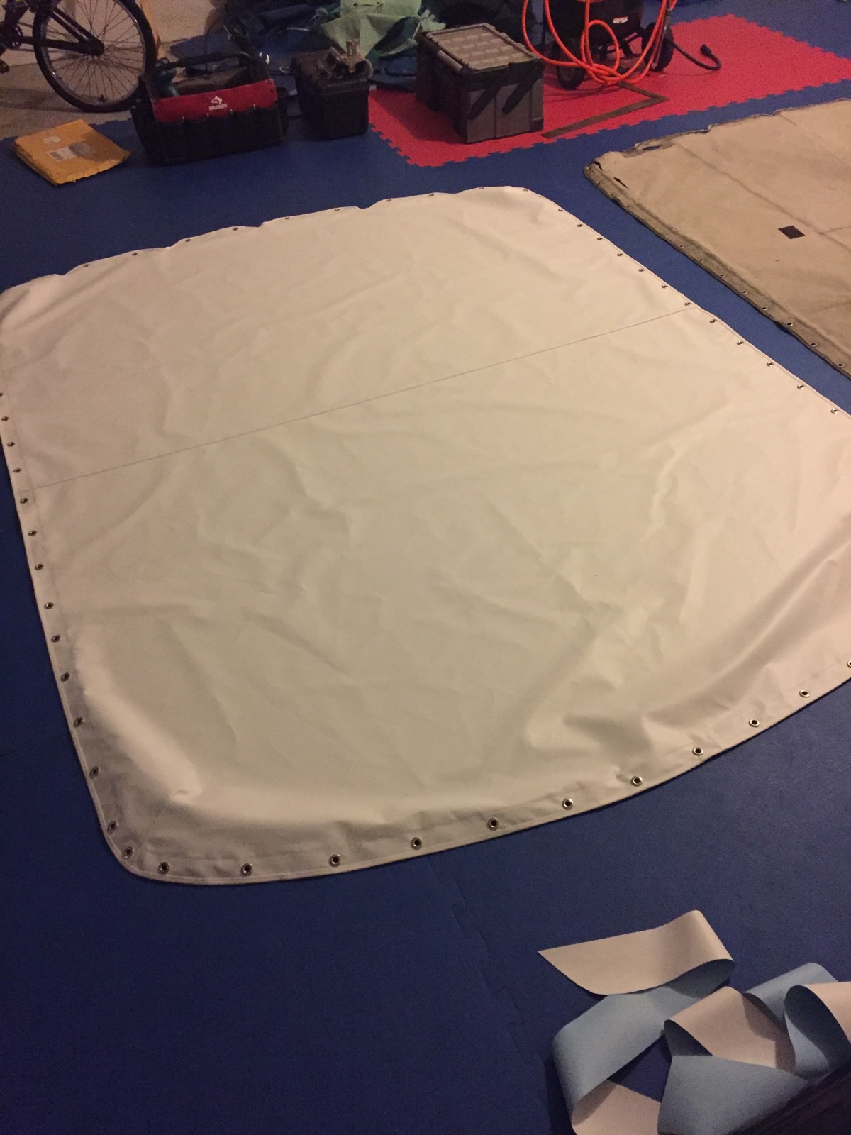 custom made weblon T-top canvas