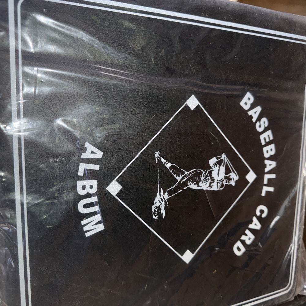 BCW 3" Baseball Album - Black | Premium Durable Binder protech storeage