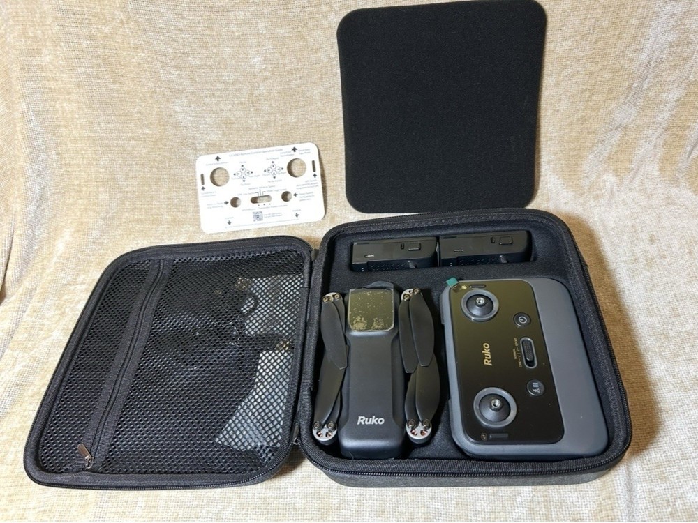 RUKO U11 PRO DRONE GPS AUTO RETURN FOLDABLE QUADCOPTER With CAMERA -,NEW