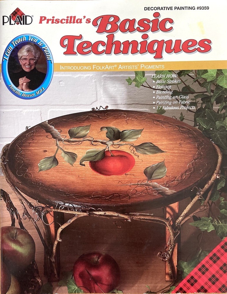 Plaid Priscillas Basic Techniques Decorative Painting 1998