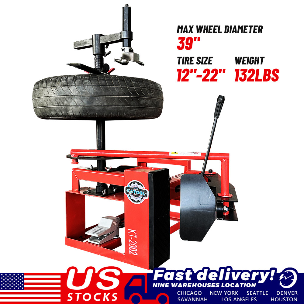 Pneumatic Tire Changer Machine Portable Hand Bead Breaker Tire Mounting Machine
