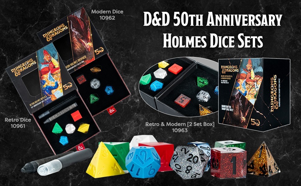 Dungeons & Dragons Beholder Resin Dice Set