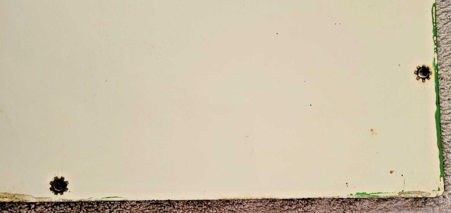 Original 1960 Sky Chief Su-preme Texaco Petrox Porcelain Sign 18" x 12"