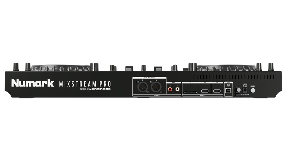 Numark Mixstream Pro Standalone Streaming DJ Controller with Built-In Speakers