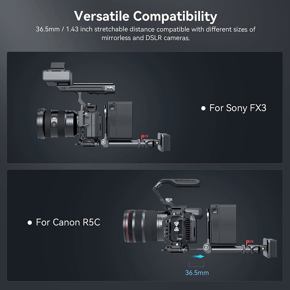 SmallRig Advanced Compact V-Mount Battery All-in-one Mounting System Solution