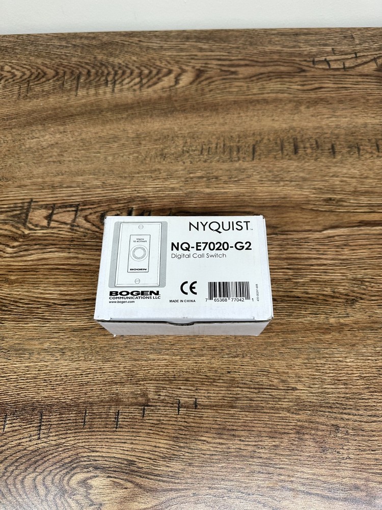 NEW Bogen Nyquist NQ-E7020-G2 Digital Call Switch
