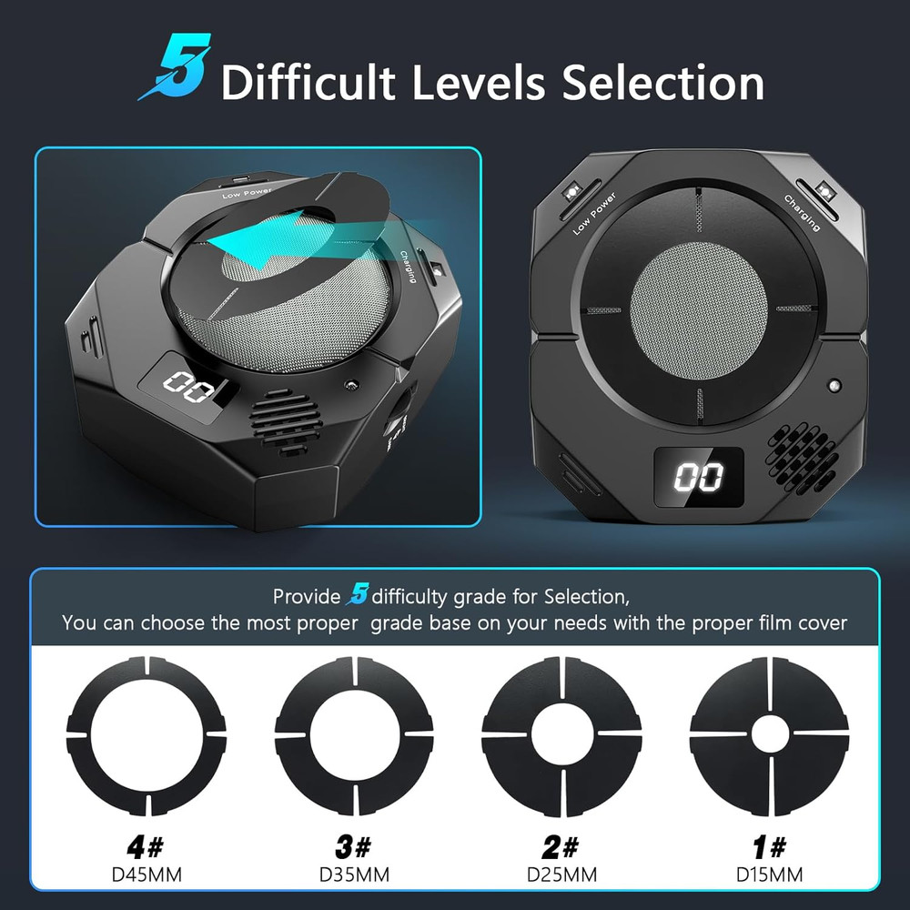 Dry Fire Training System, Electronic Target Compatible with Training Cartridge 9