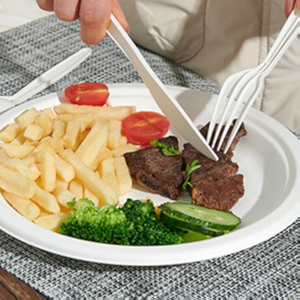 9 inch postable Paper Plates, Heavy Duty Disposable