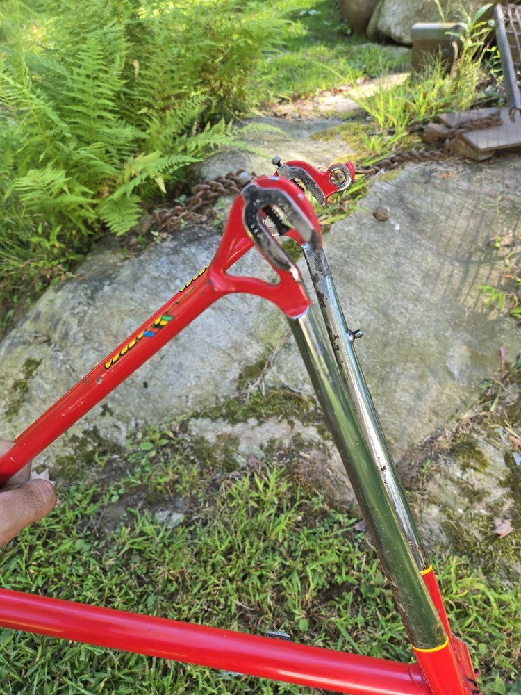 Vintage Guerciotti Sprint, Red Steel FrameSet