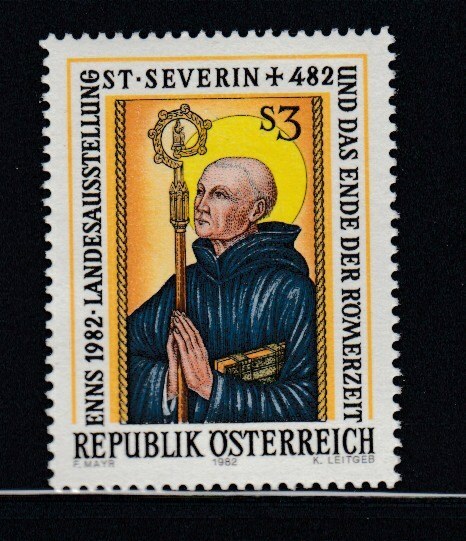 AUSTRIA Saint Severin MNH stamp