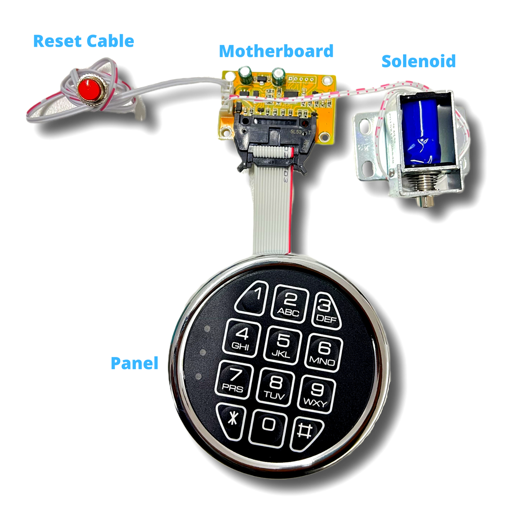 Gun Safe Lock Replacement Unique PIN Code Digital Keypad Electronic Safe Lock