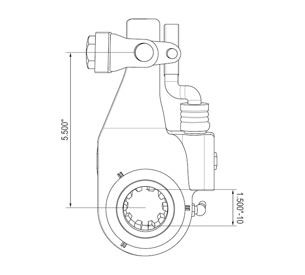 Automatic Slack Adjuster Replaces OEM: 065170