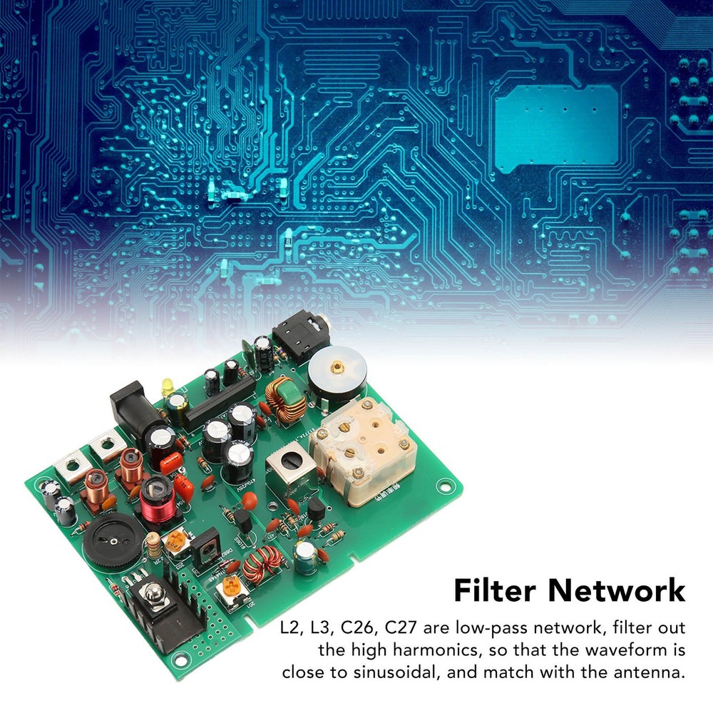 Adjustable 530‑1600KHZ Radio Medium Wave Transmitter For School Experiment