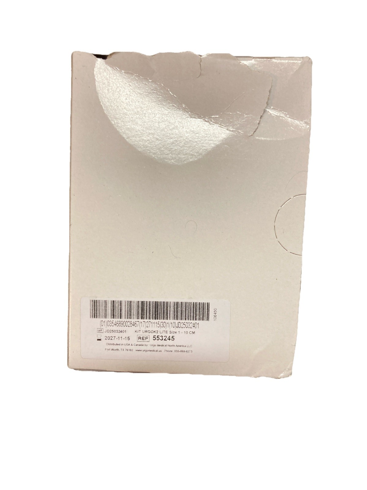 UrgoK2 lite Dual Compression System - 553245 4" 10 cm 20 mm/hg Torn Box Ex 2027