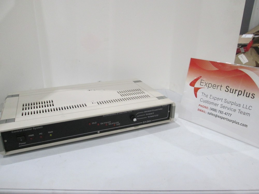 Cadex, Pc4300, Control System Center, Used