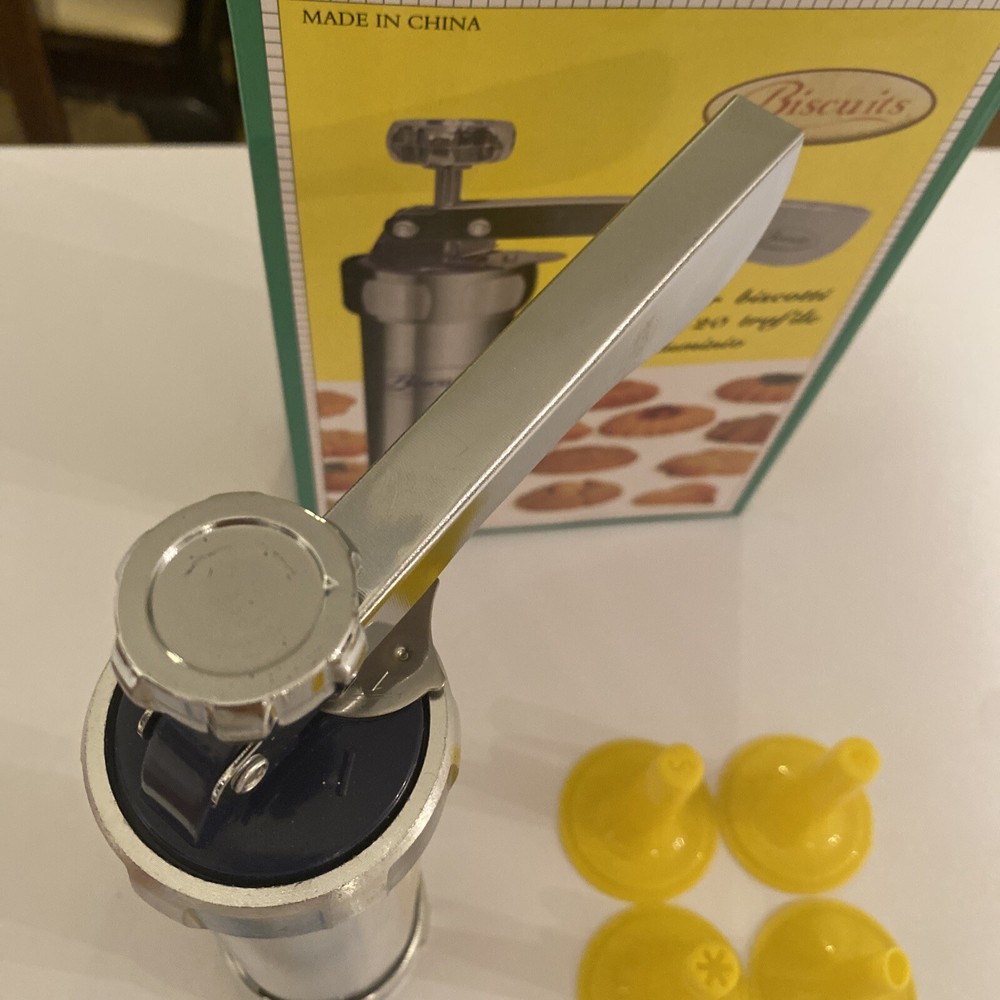 Cookie Press Cookie Maker Machine Spritz Dough Biscuits Making Tool Kit
