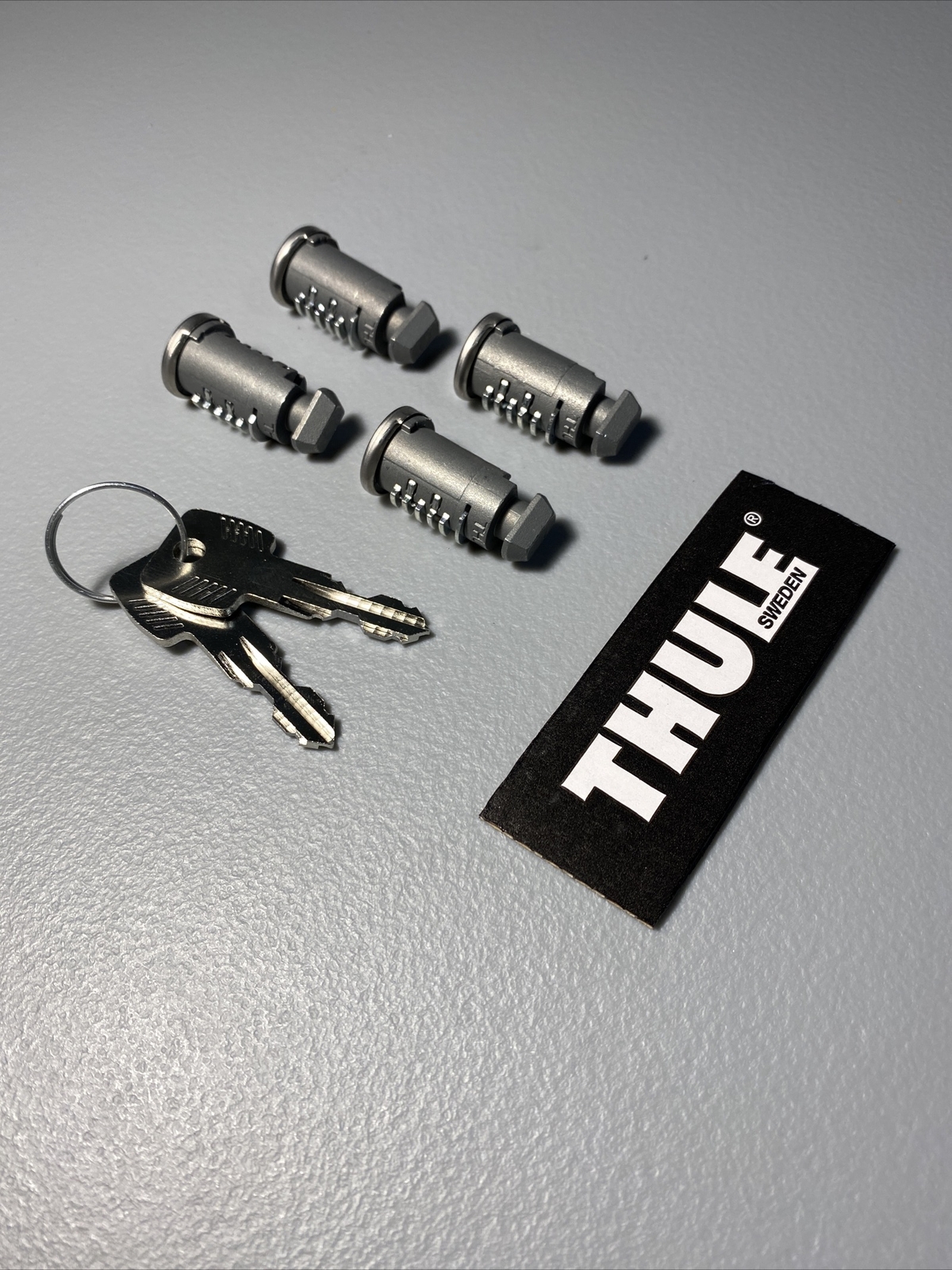 Thule One-Key System Lock Cylinders (Pack of 4) - Thule Lock Set 4 Pack *NEW*