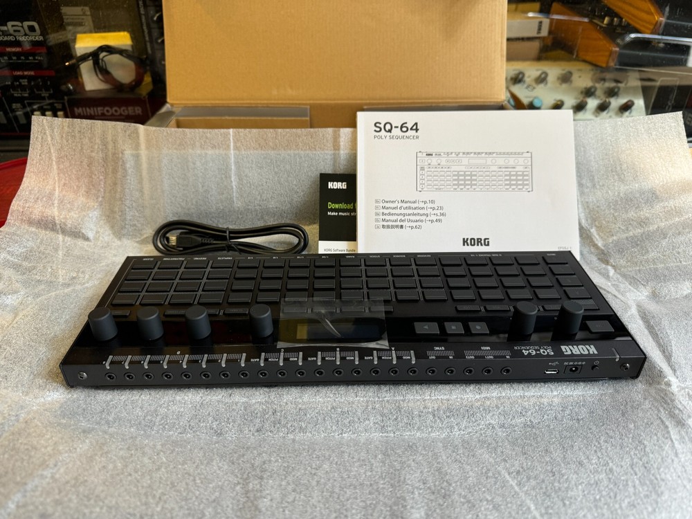 Korg SQ64 Polyphonic Sequencer Poly SQ-64 New ARMENS