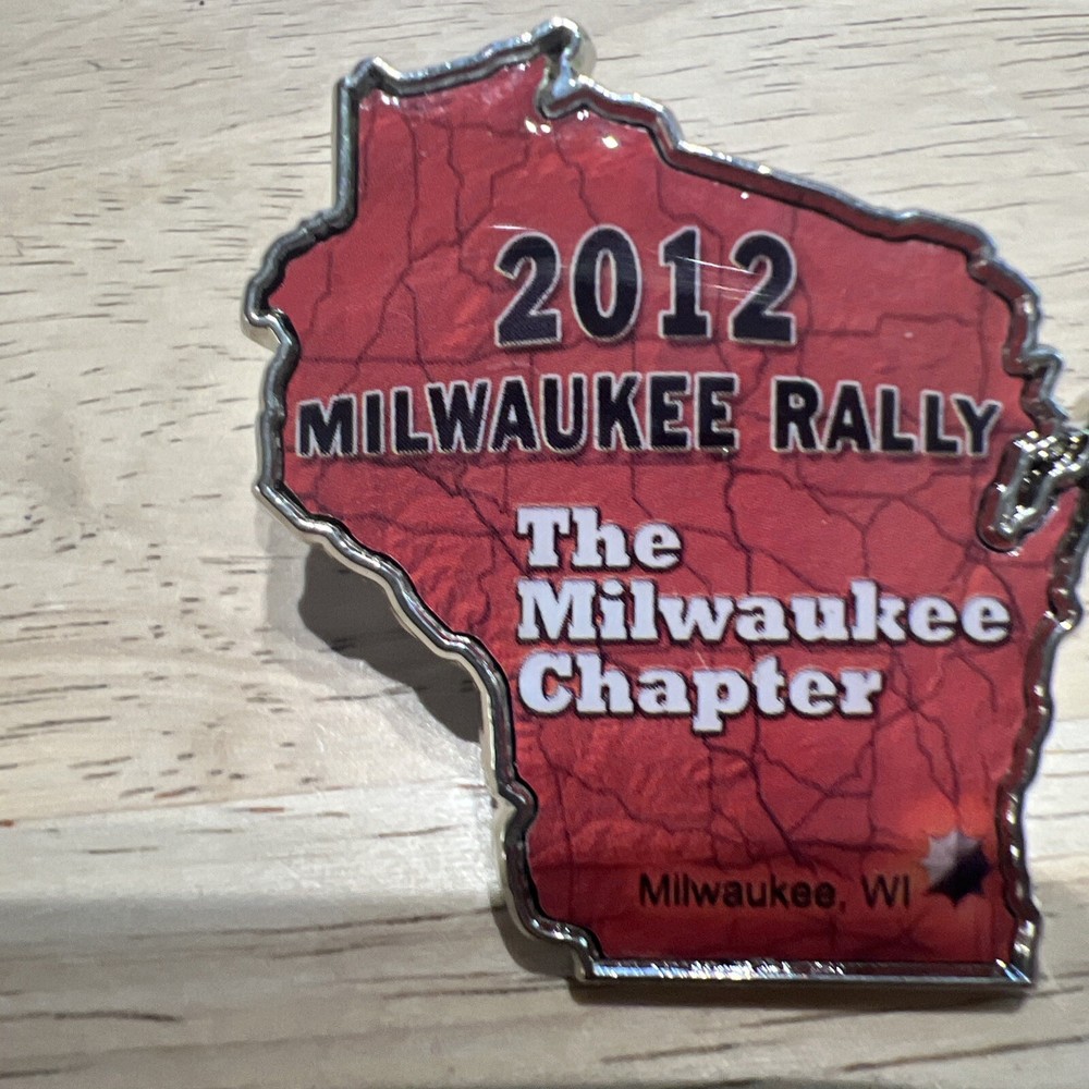 2012 Milwaukee rally the Milwaukee chapter Pinback