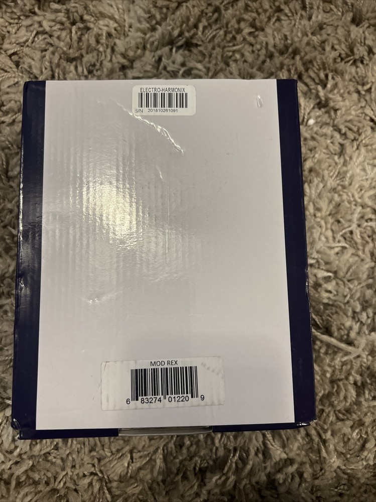 Electro-Harmonix EHX Mod Rex Polyrhythmic Modulator Guitar Effects Pedal w/ MIDI