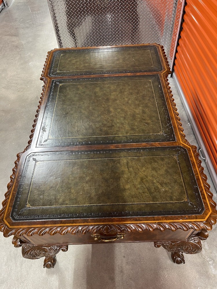Maitland Smith Leather Top Desk - Read Description
