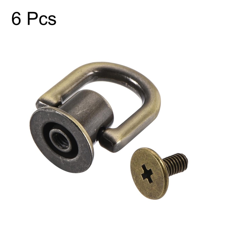 12x10mm Ball Head Button Studs with D for DIY Tanned 6pcs