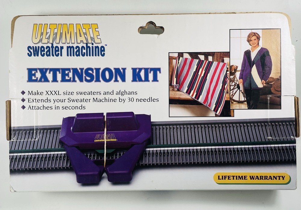Bond Ultimate Sweater Machine Knitting Machine Extension Kit Complete