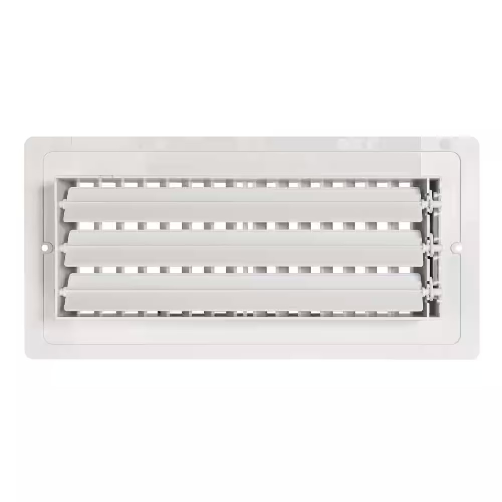 10 In. X 4 In. Plastic Ceiling Register 2-Way