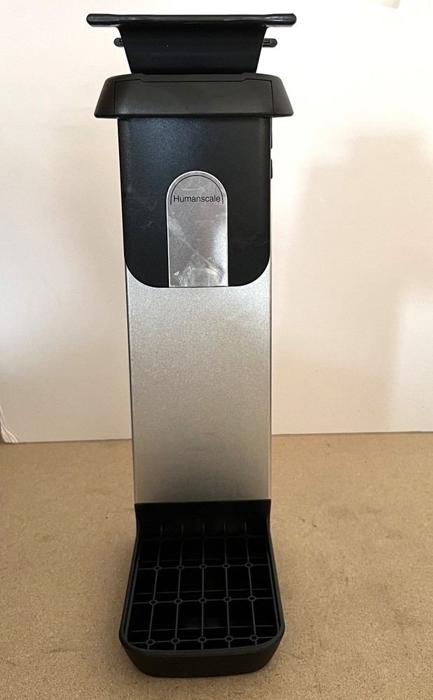 Humanscale CPU600 Adjustable Under-desk CPU Holder Black/Silver with mount Plate